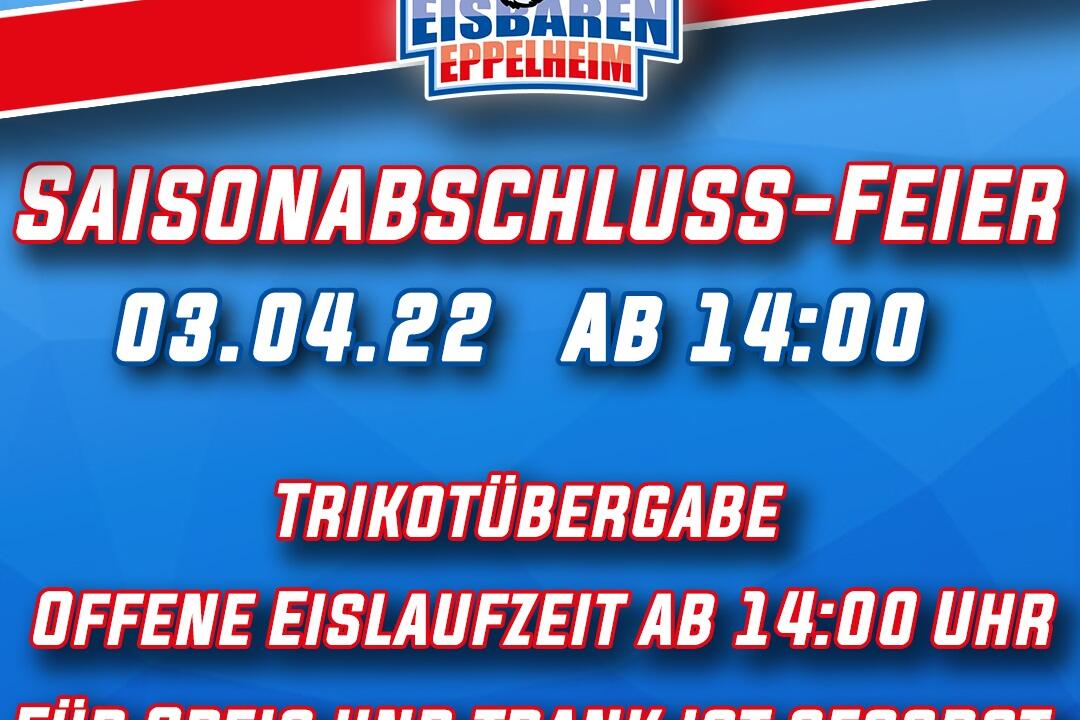 Saisonabschlussfeier !  